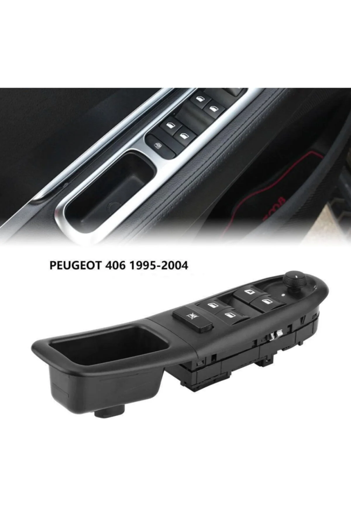Peugeot 406 Sol Dörtlü Cam Anahtarı 1995--2004