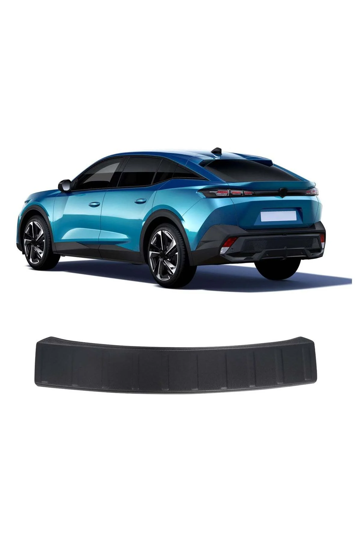 Peugeot 408 2022 ve Sonrası Uyumlu Arka Tampon Eşiği Koruma ABS Mat Siyah Peugeot 408 2022 ve Sonrası Uyumlu Arka Tampon Eşiği Koruma ABS Mat Siyah - Görsel 2