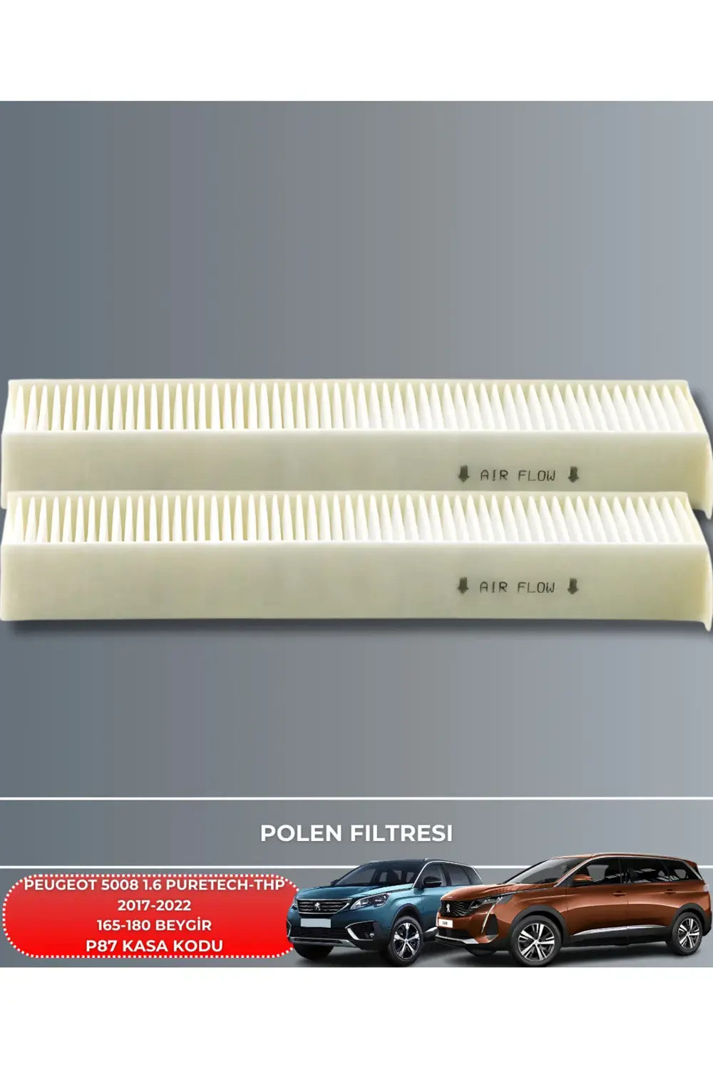 PEUGEOT 5008 1.6 PURETECH 2017-2022 165-180 BEYGİR FİLTRE YAG BAK