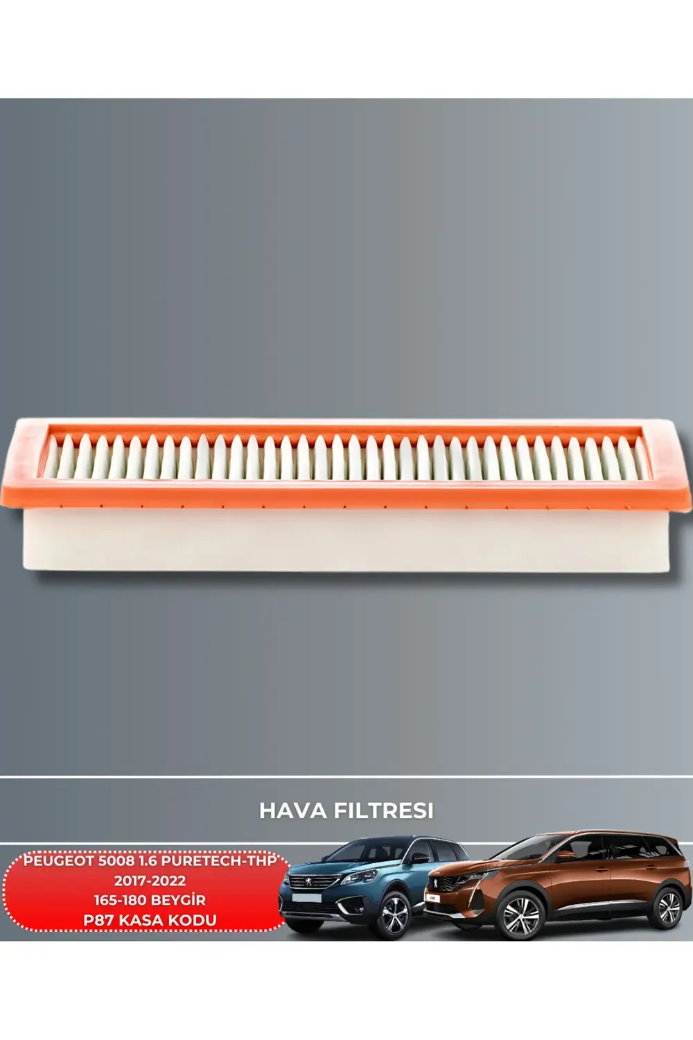 PEUGEOT 5008 1.6 PURETECH 2017-2022 165-180 BEYGİR FİLTRE YAG BAK