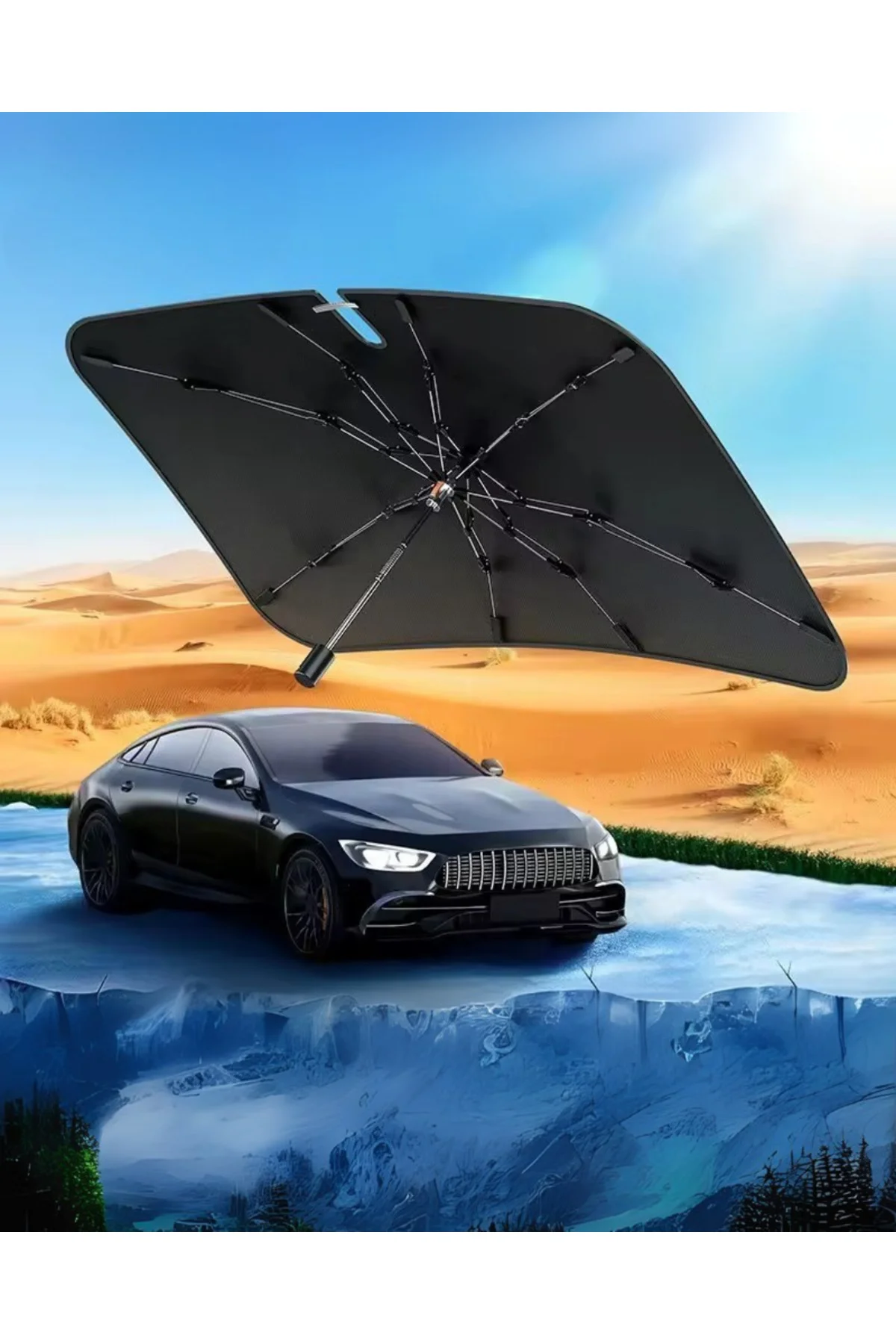 Peugeot 508, Hyundai Sonata, Citroen C5, Toyota Avensis, Fiat Egea Uyumlu Oto Şemsiye