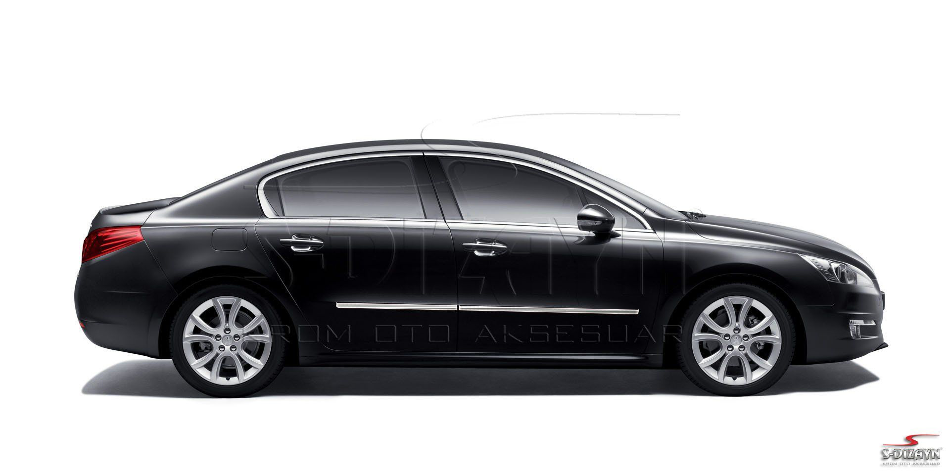 Peugeot 508 Uyumlu Kapı Koruma Çıtası Krom 2011-2017 Peugeot 508 Uyumlu Kapı Koruma Çıtası Krom 2011-2017