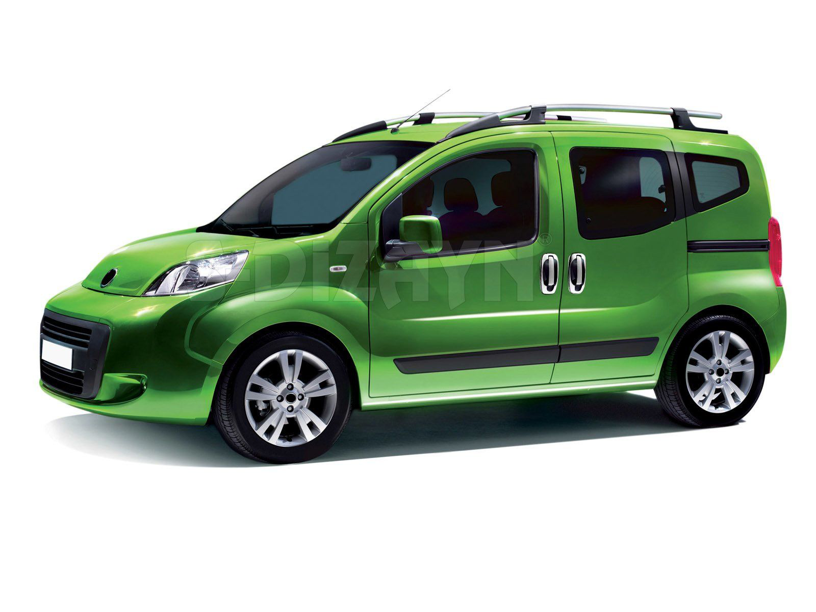 Peugeot Bipper Uyumlu Krom Kapı Kolu 5 Kapı 10 Parça (Set) 2008 Ü
