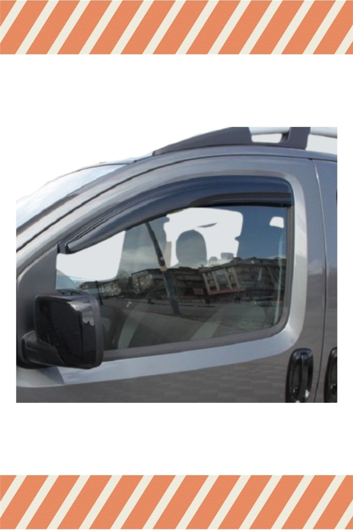 Peugeot Bipper 2008 Ve Sonrası 2'li Mügen Tip Cam Rüzgarlığı