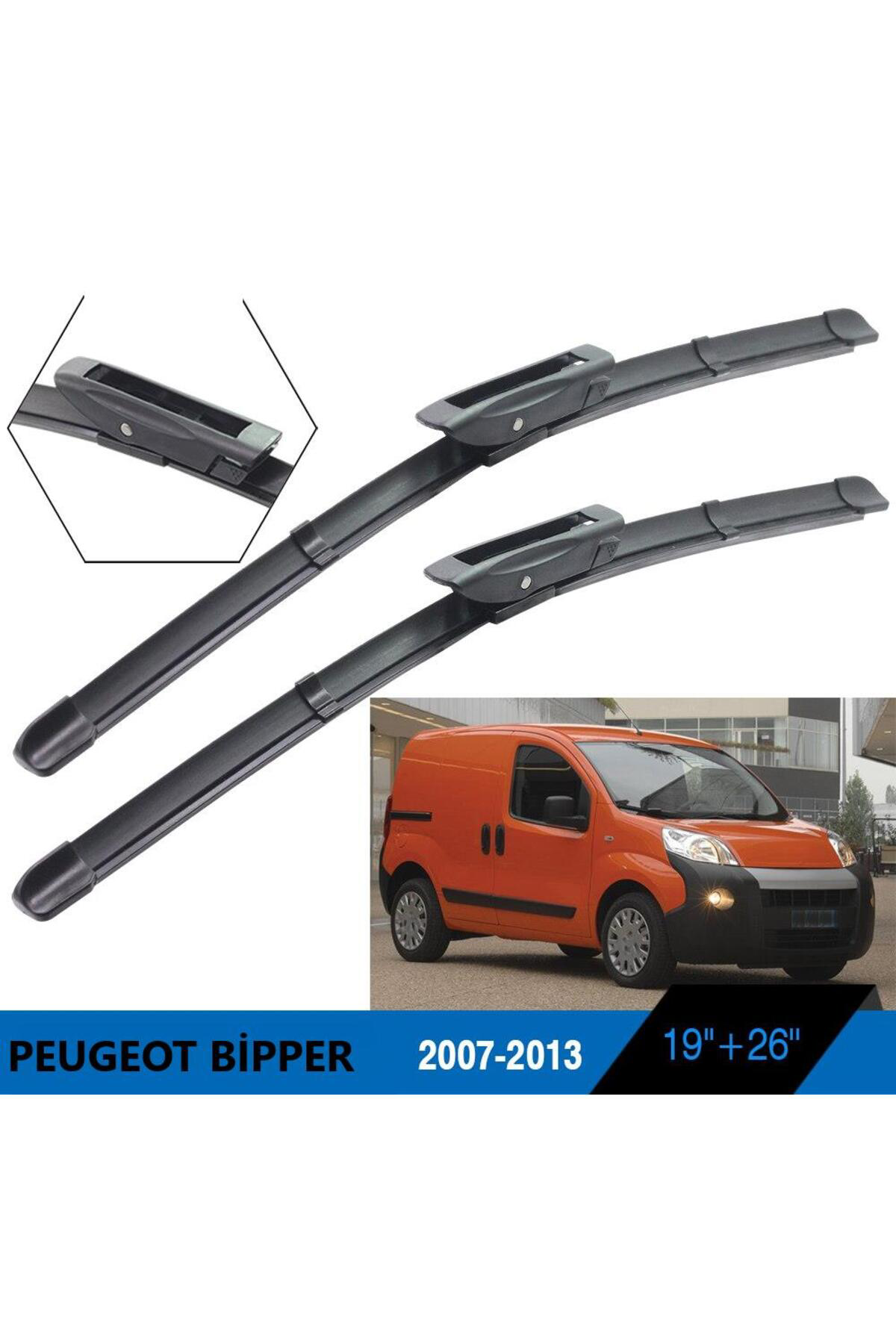 Peugeot Bipper Ön Cam Muz Silecek Takımı 2007--2013