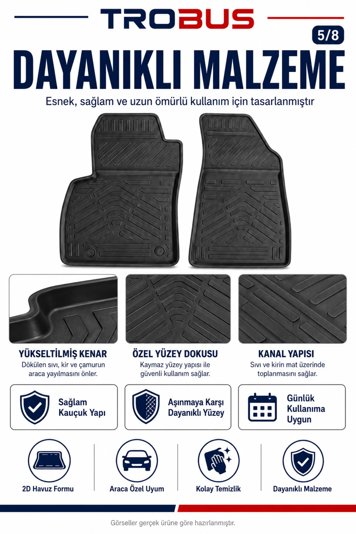 Peugeot Bipper Tepee 2008-2017 2D Havuzlu Paspas Fiyatı, Yorumları ve Özellikleri