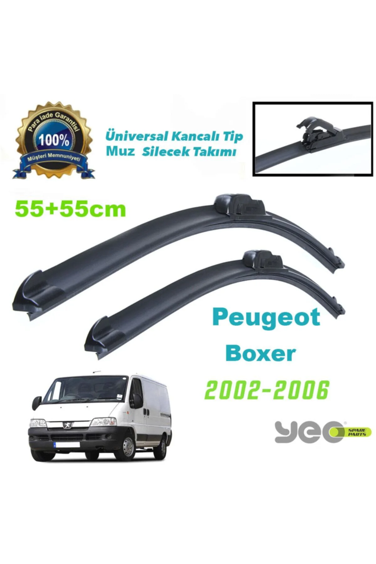 Peugeot Boxer Aeroflex Muz Silecek Takımı