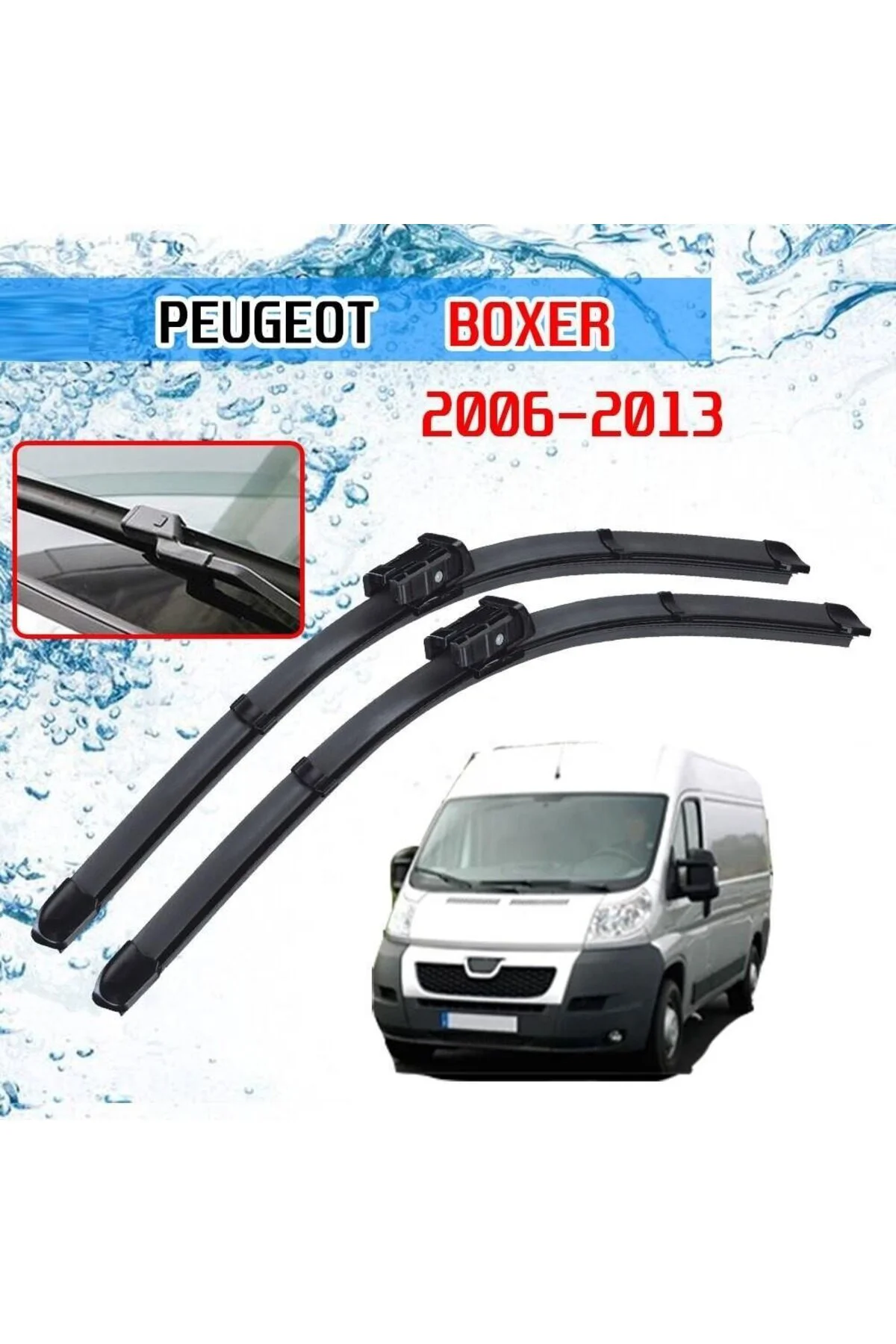 Peugeot Boxer Ön Cam Muz Silecek Takımı 2006--2013
