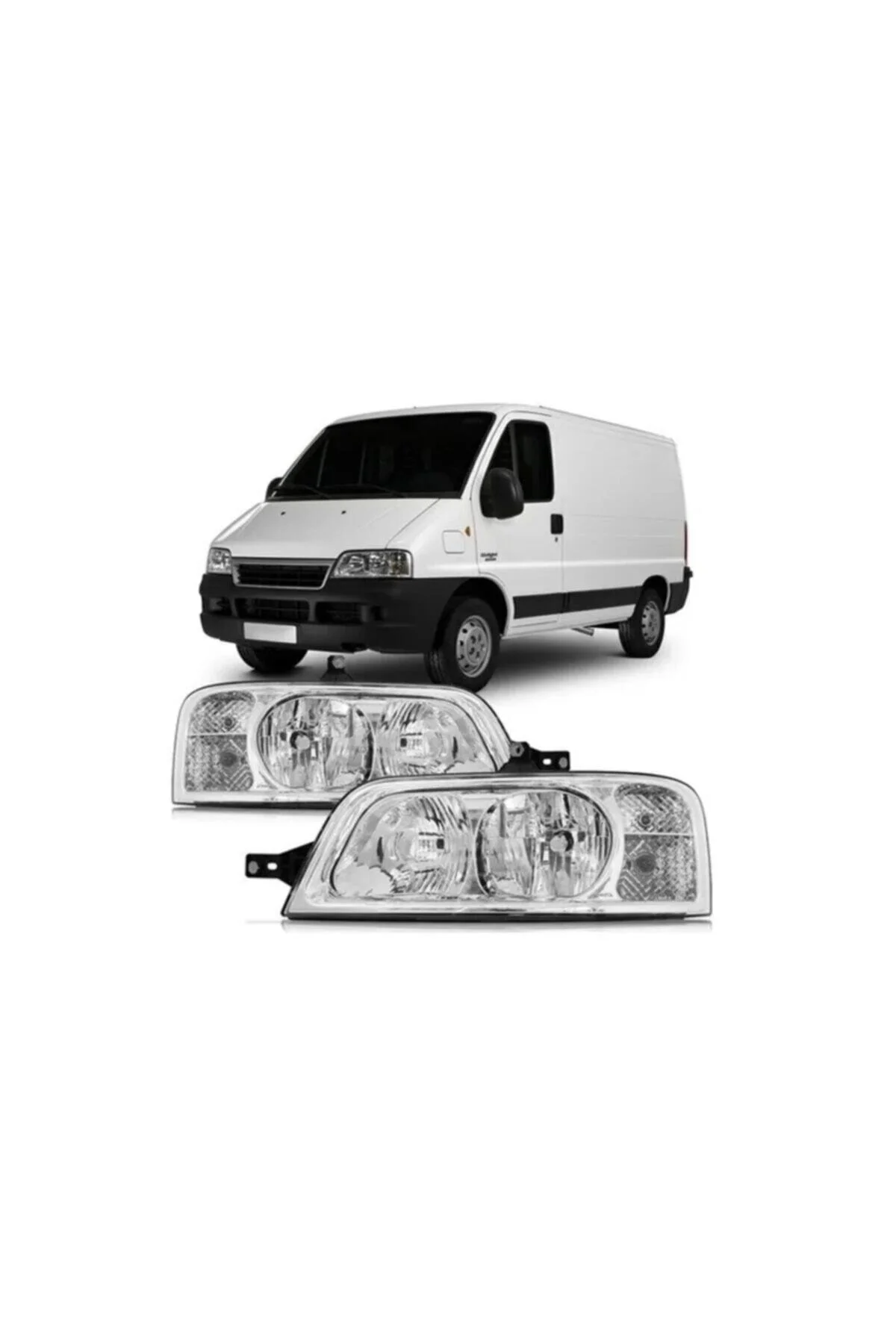 Peugeot Boxer Sağ Sol Ön Far Takımı Manuel 2001-2006