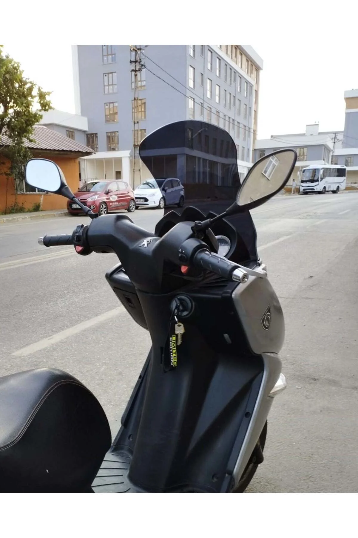 Peugeot Citystar 200 Ön Cam 2017-2018 Model 56cm Siyah Renkli 4mm