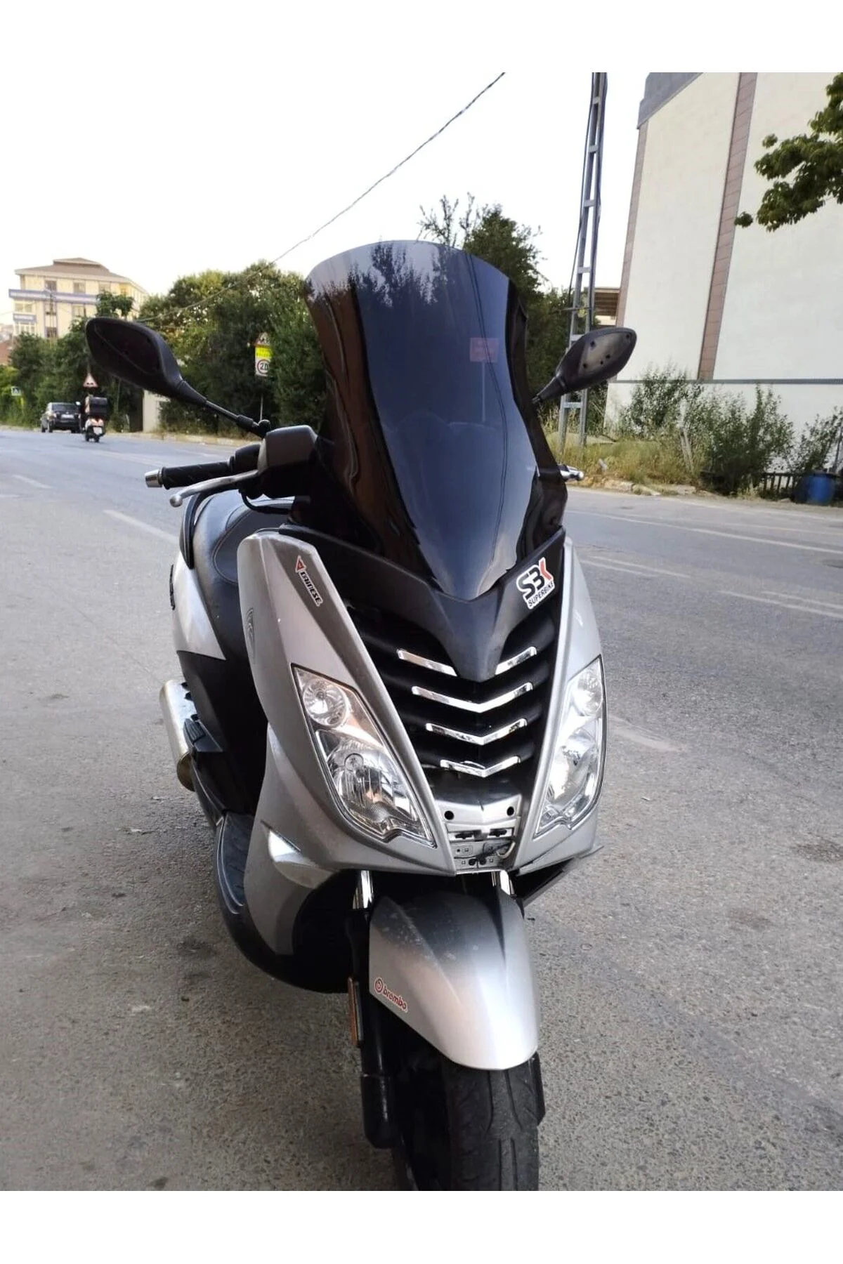 Peugeot Citystar 200 Ön Cam 2017-2018 Model 56cm Siyah Renkli 4mm