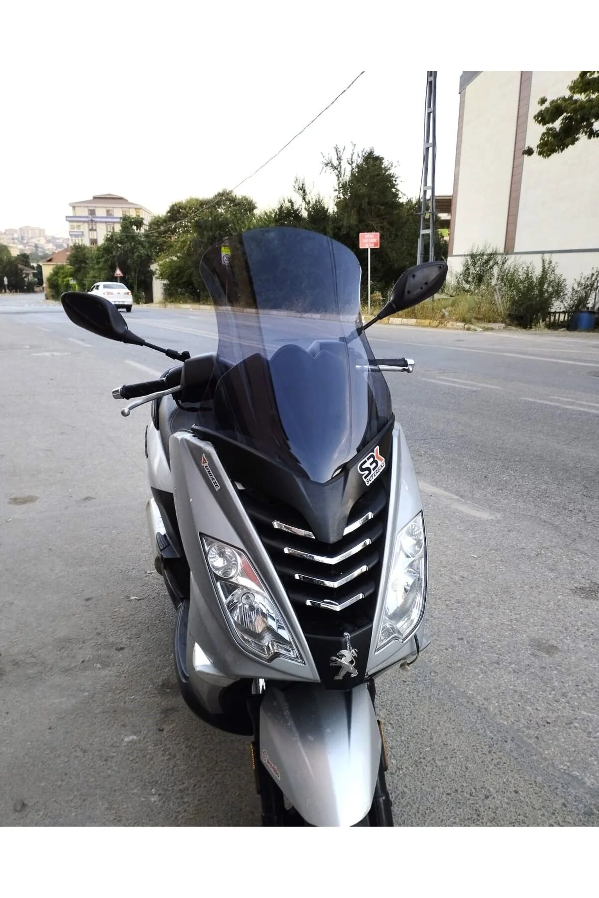 Peugeot Citystar 200 Ön Cam 2017-2018 Model 56cm Füme Renkli 4mm 