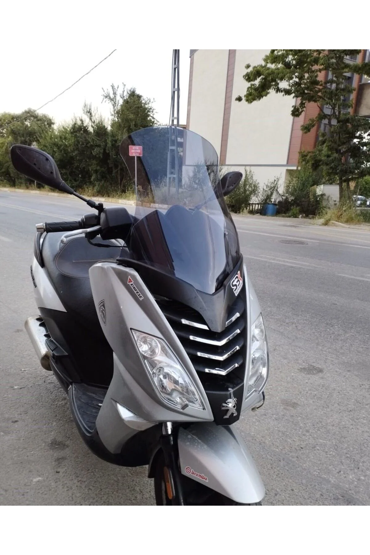 Peugeot Citystar 200 Ön Cam 2017-2018 Model 56cm Füme Renkli 4mm 