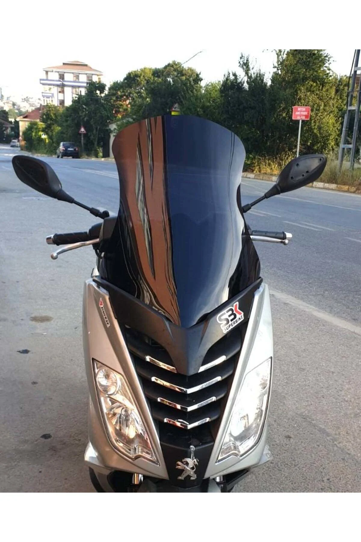 Peugeot Citystar 200 Ön Cam 2017-2018 Model 56cm Siyah Renkli 4mm