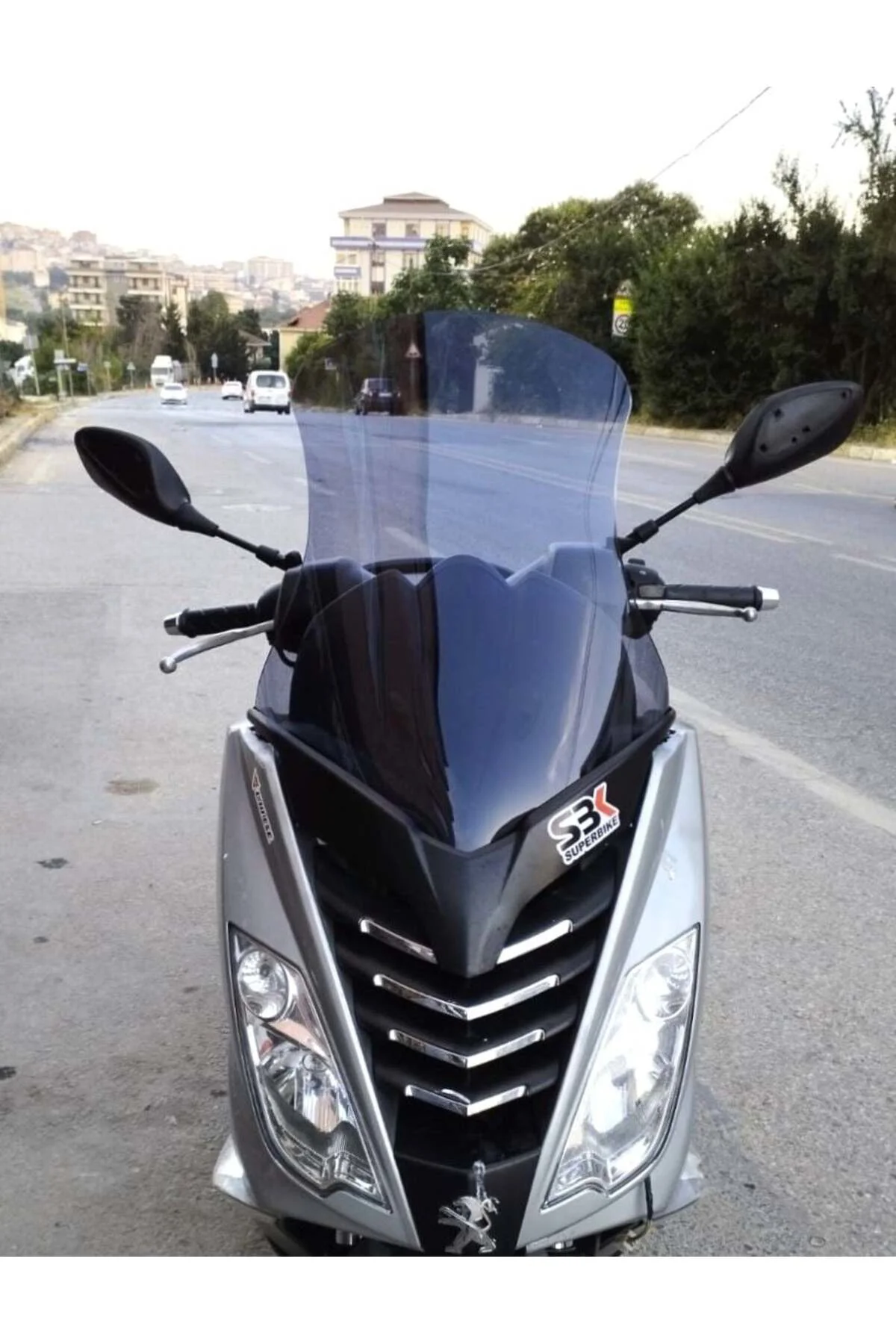 Peugeot Citystar 200 Ön Cam 2017-2018 Model 56cm Füme Renkli 4mm 