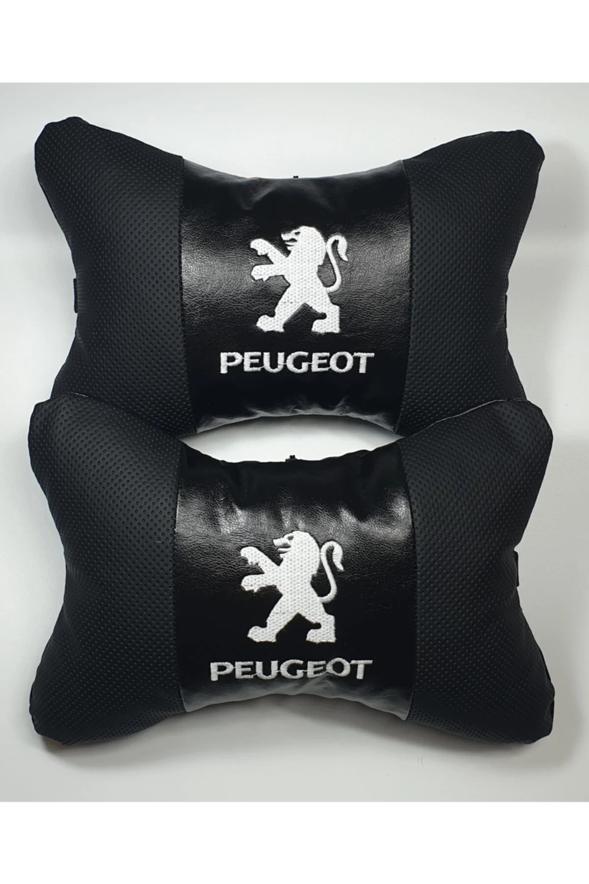 Peugeot Deri Yastık + Kemer Pedi 2'li Konfor Seti - Pejo Set Deri - Görsel 2