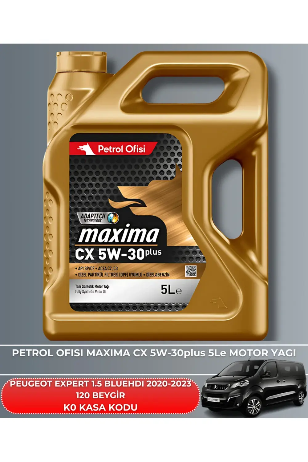 PEUGEOT EXPERT 1.5 BLUEHDI 2020-2021-2022-2023 115 BEYGİR FİLTRE