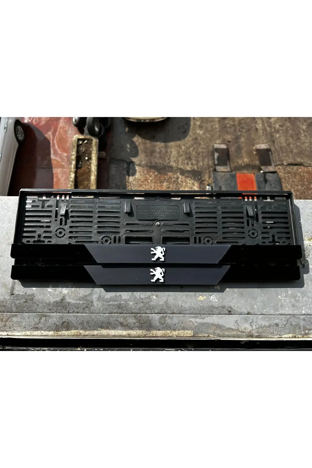 PEUGEOT MAT Pleksi Plakalık