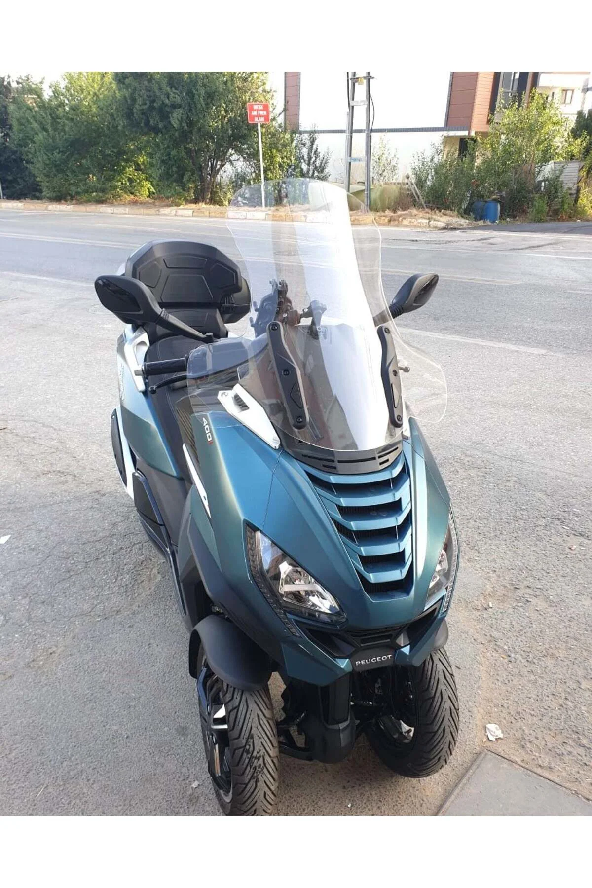 Peugeot Metropolis SW 400 Ön Cam 2021-2026 Model 68cm Şeffaf Renk