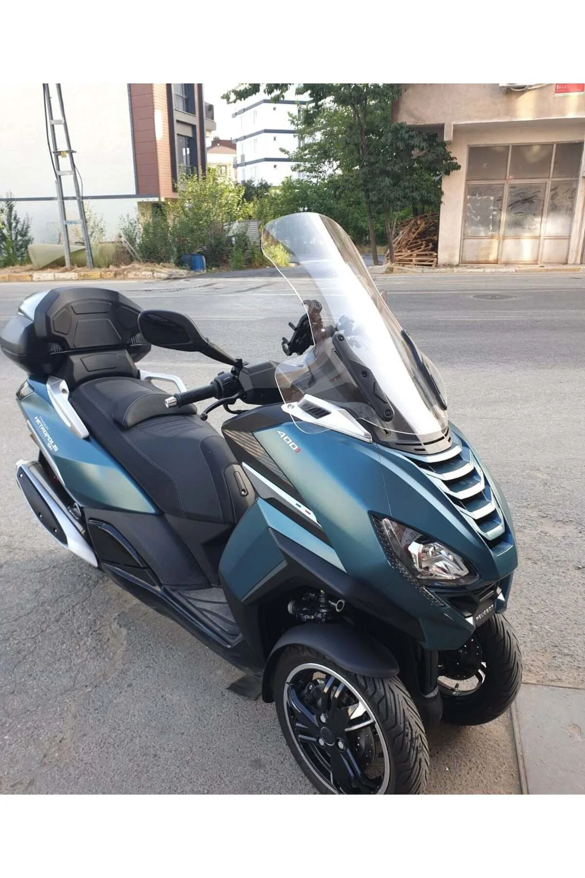 Peugeot Metropolis SW 400 Ön Cam 2021-2026 Model 68cm Şeffaf Renk
