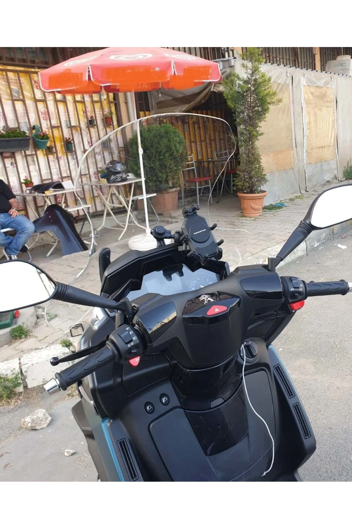 Peugeot Metropolis SW 400 Ön Cam 2021-2026 Model 68cm Şeffaf Renk