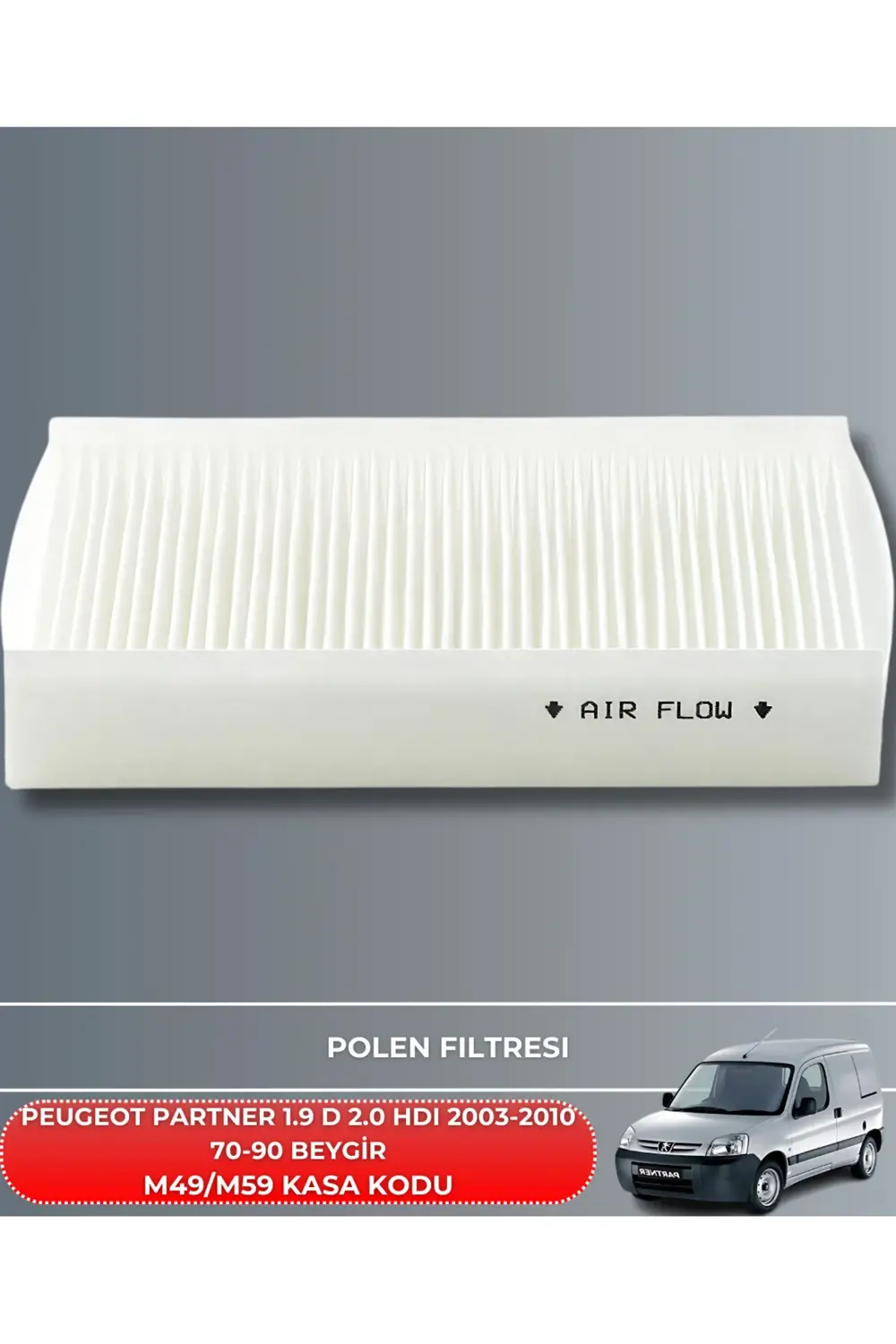 PEUGEOT PARTNER 1.9 D - 2.0 HDI 2003-2004-2005-2006-2007-2008-200