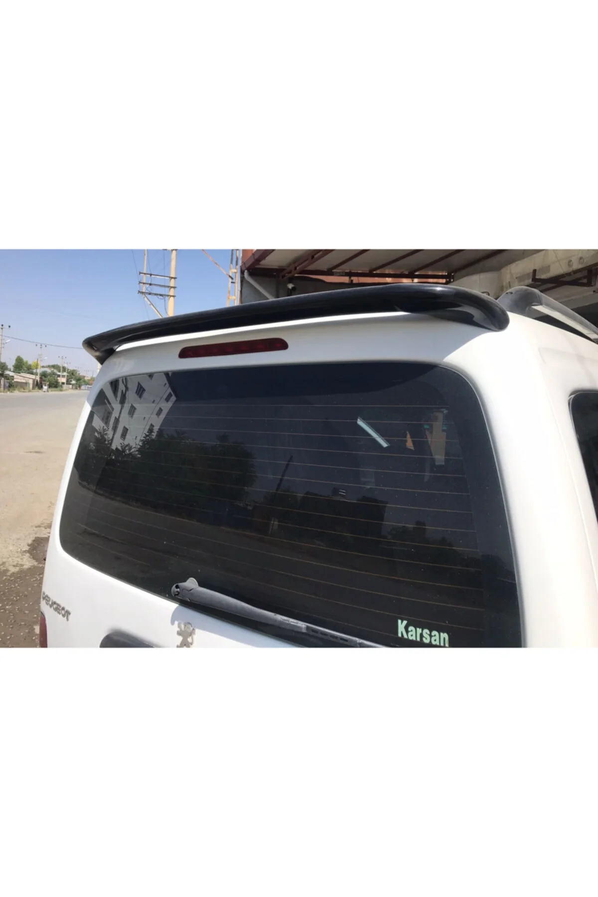 Peugeot Partner 2002-2008 Astarlı Spoiler Uyumlu
