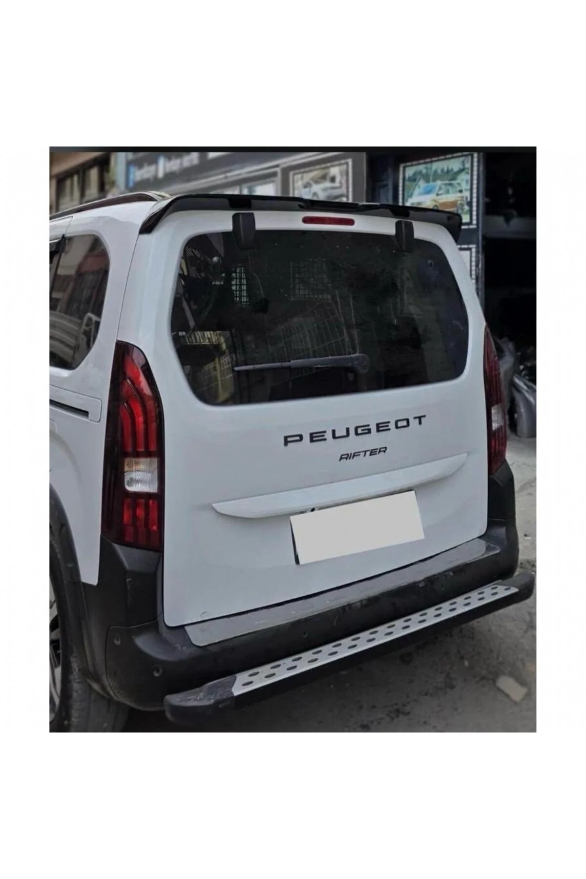 PEUGEOT PARTNER İLE UYUMLU 2009- ABS YARASA ASTARLI SPOİLER