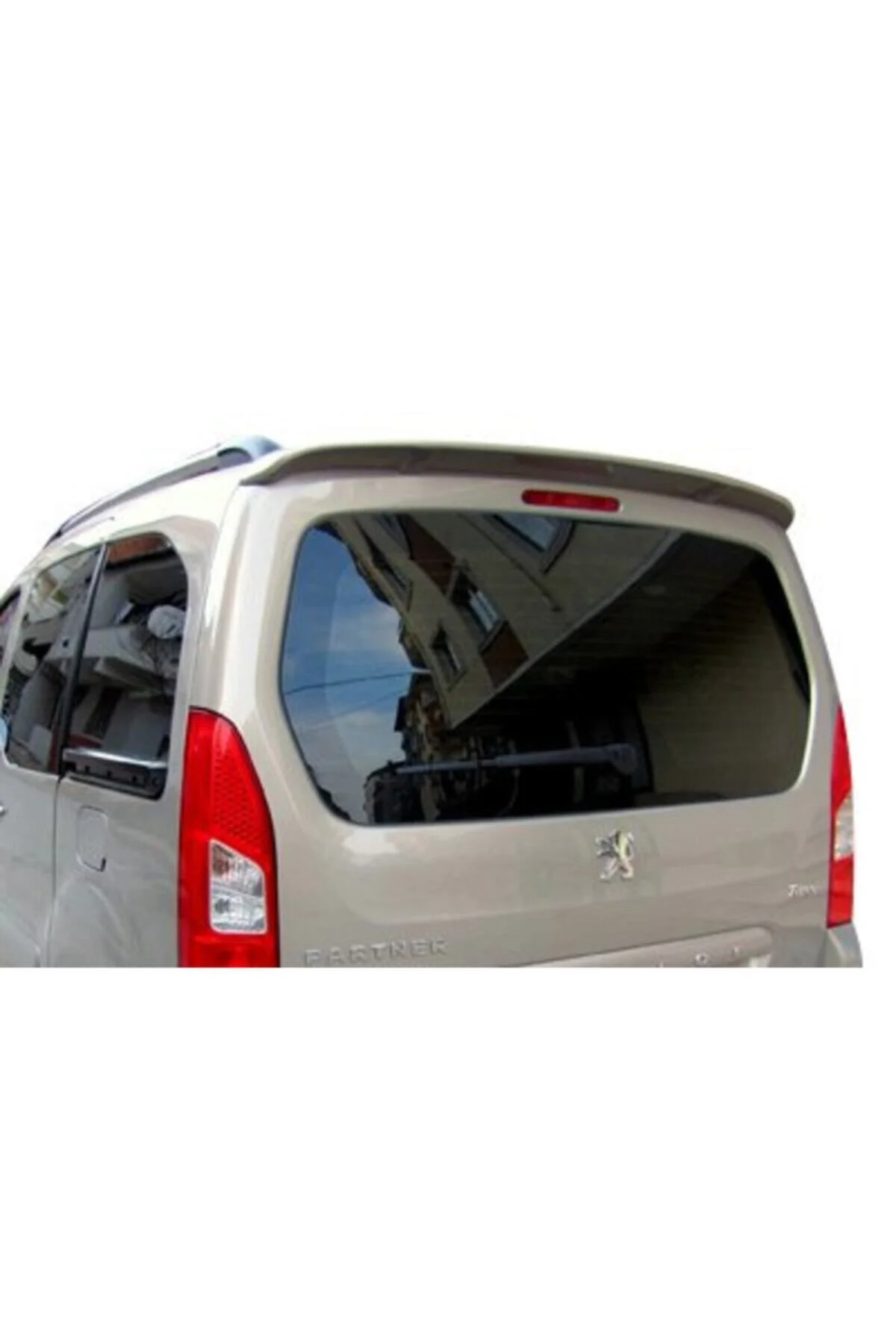 Peugeot Partner Tepee 2009-2018 uyumlu Gri Spoiler