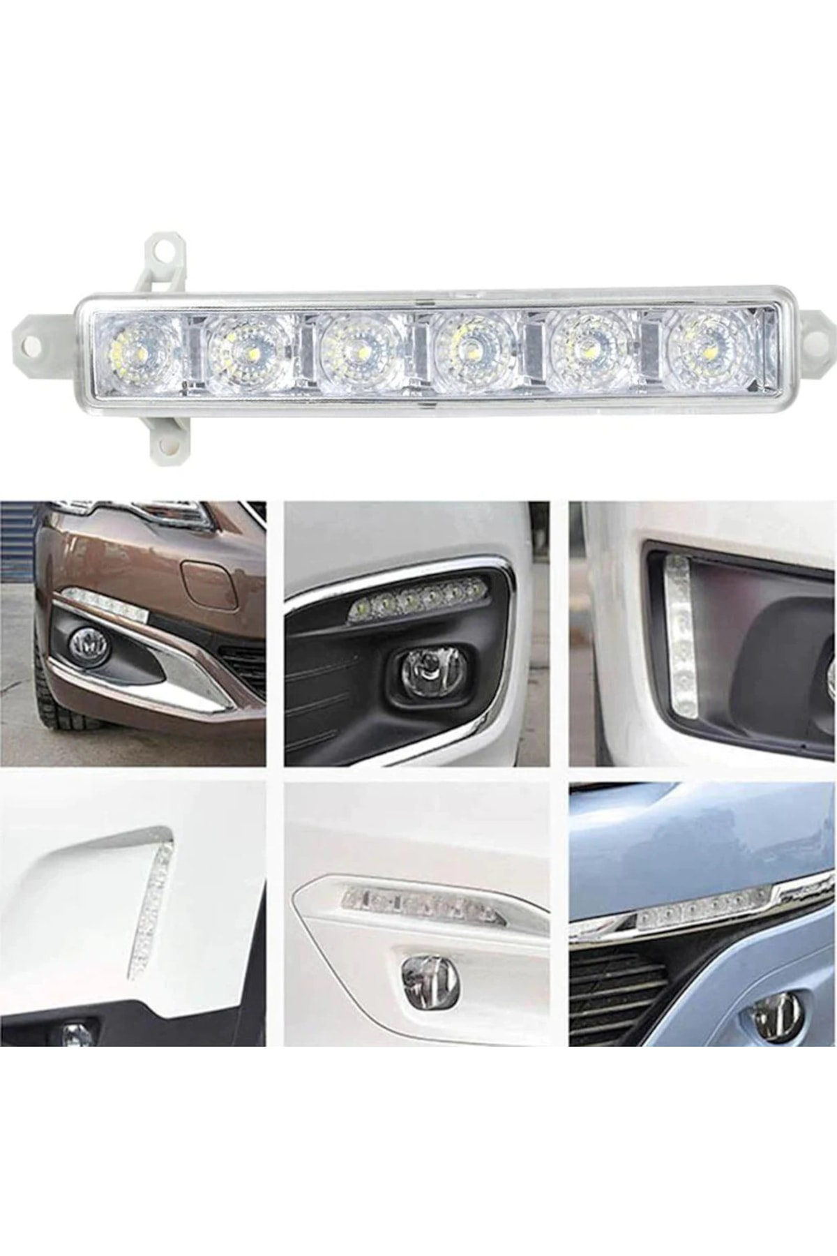 Peugeot Partner Uyumlu Led Gündüz Farı 2009--2020