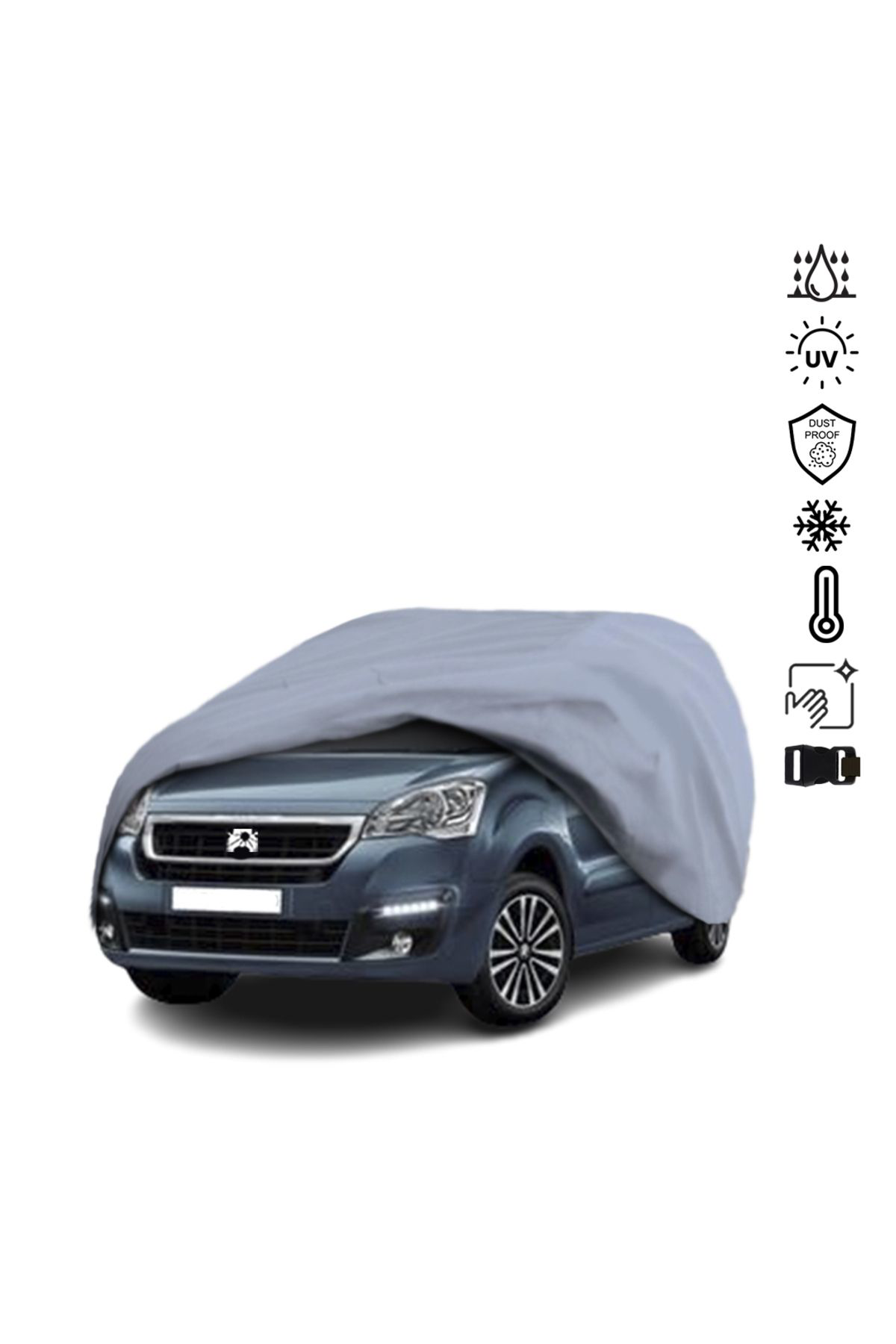 Peugeot Partner 2 Tepee Araba Brandası Miflonlu Su Geçirmez Araba