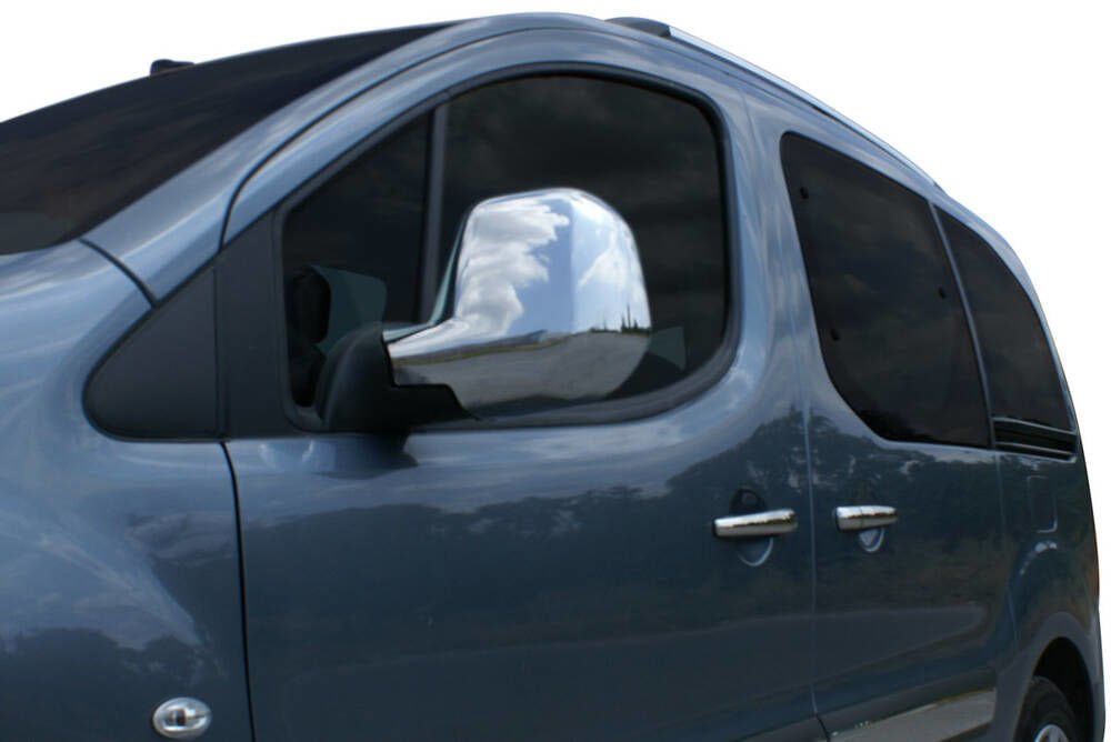 Peugeot Partner 2 Tepee Krom Ayna Kapağı 2 Parça ABS 2008-2012 Ar