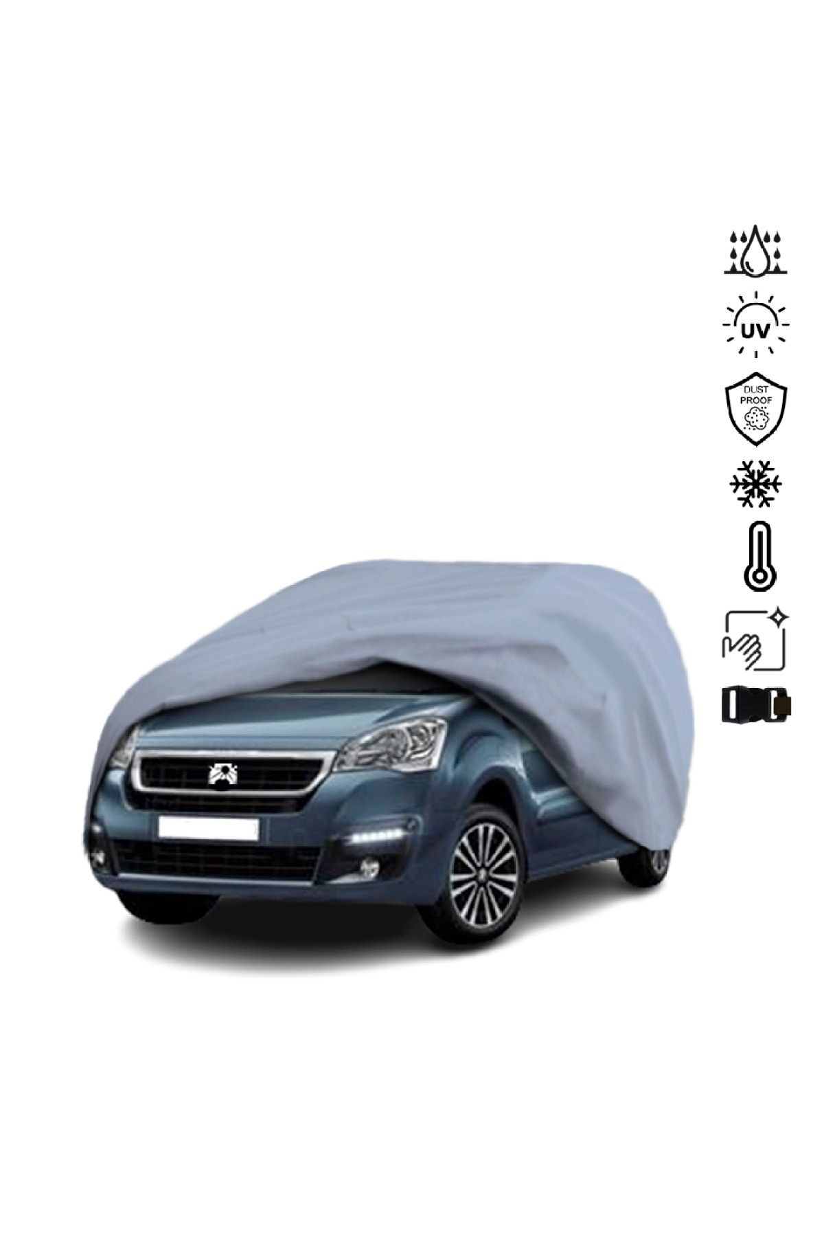 Peugeot Partner 2 Tepee (2008-2018) Miflonlu Su Geçirmez Oto Bran