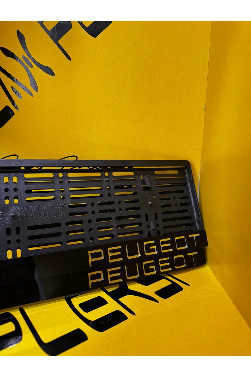 PEUGEOT PLEKSİ PLAKALIK