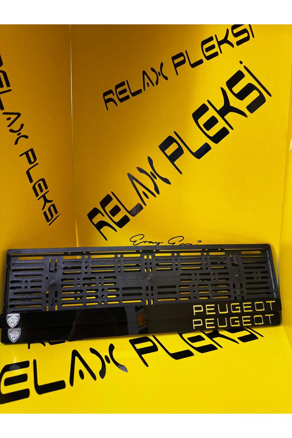 PEUGEOT PLEKSİ PLAKALIK