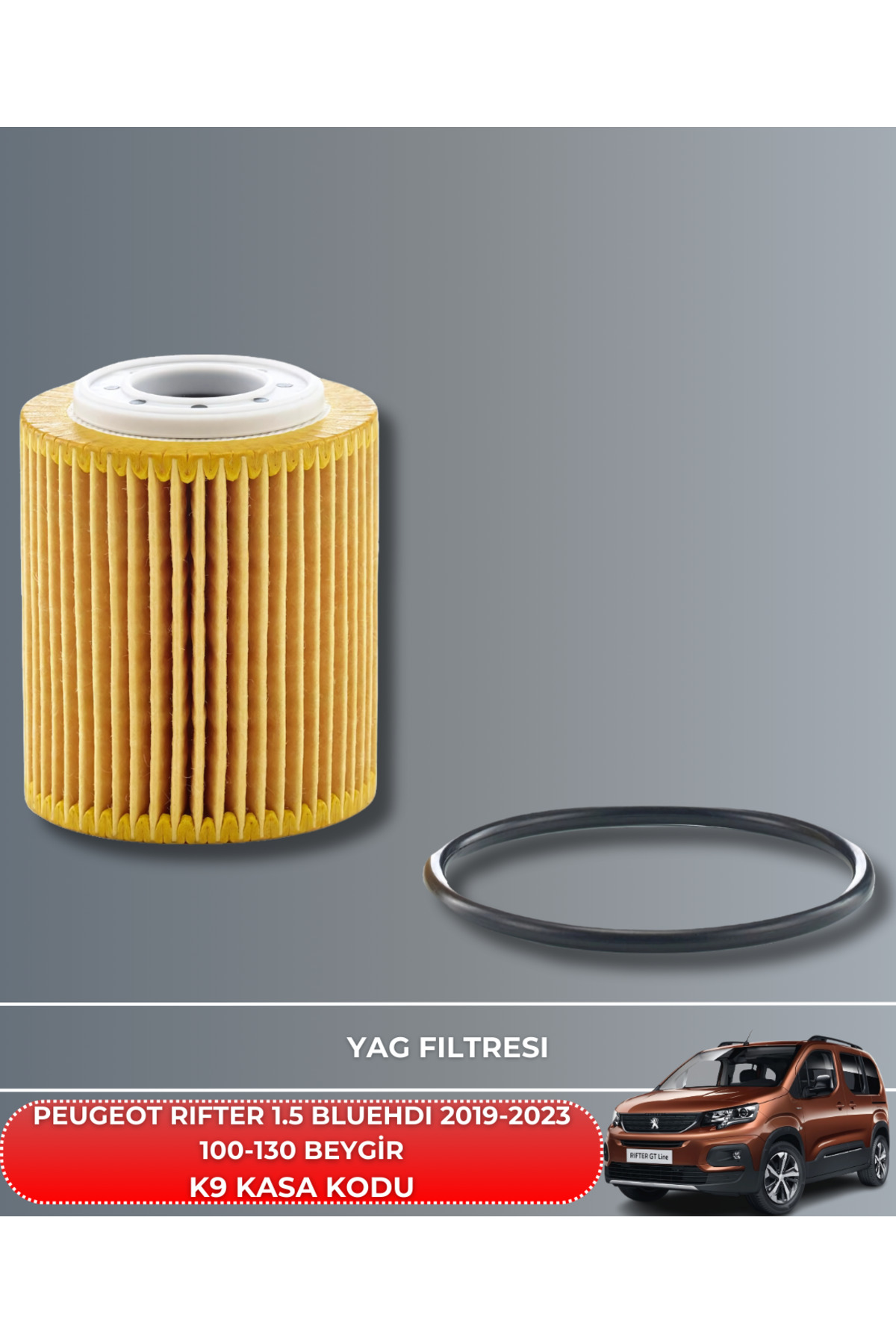 PEUGEOT RIFTER 1.5 BLUEHDI 2019-2020-2021-2022-2023 100-130 BEYGİ