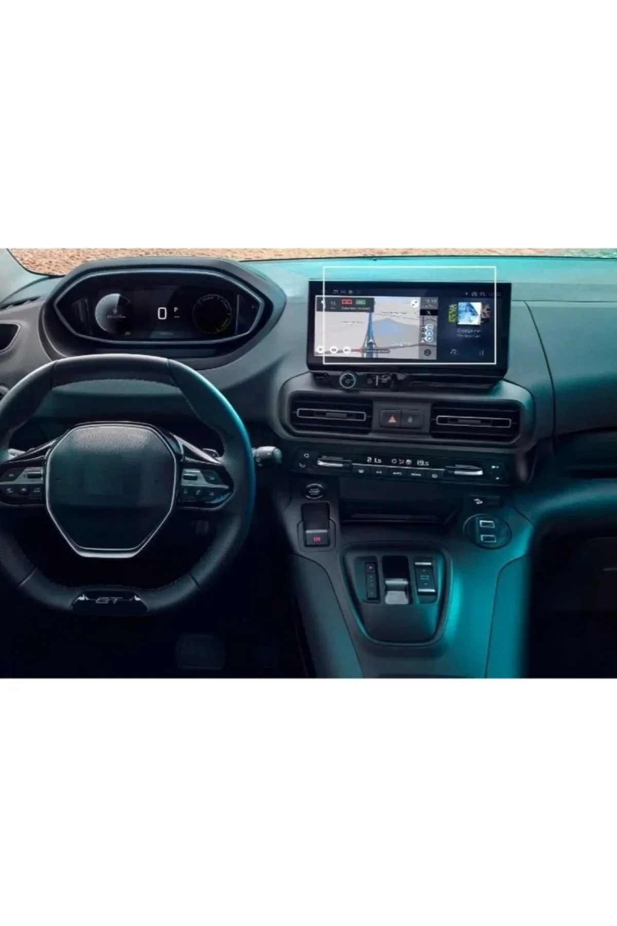 Peugeot Rifter Yeni Kasa Uyumlu MAT Gösterge ve Multimedya Uyumlu