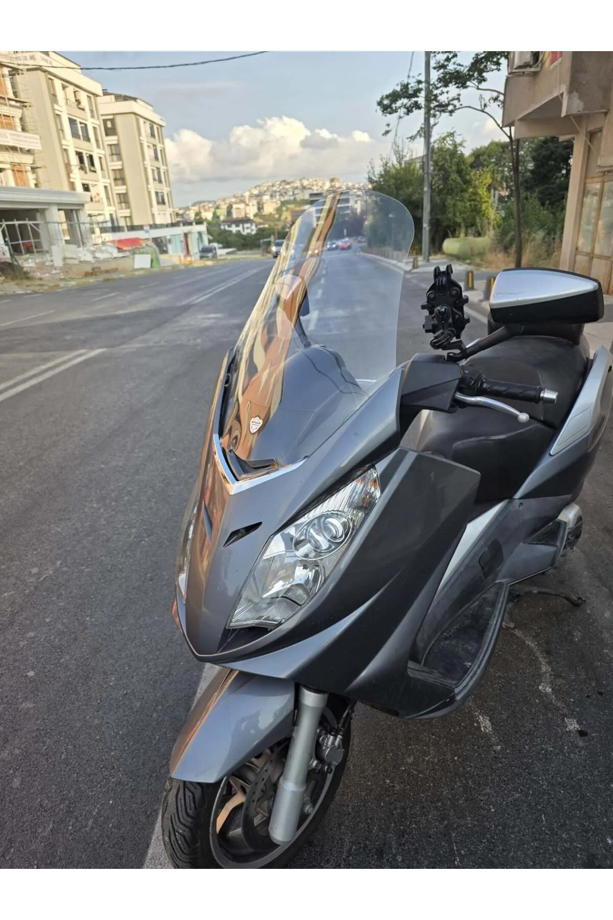 Peugeot Satelis 125 Ön Cam 2006-2014 Model 63cm Şeffaf Renkli 4mm - Görsel 5