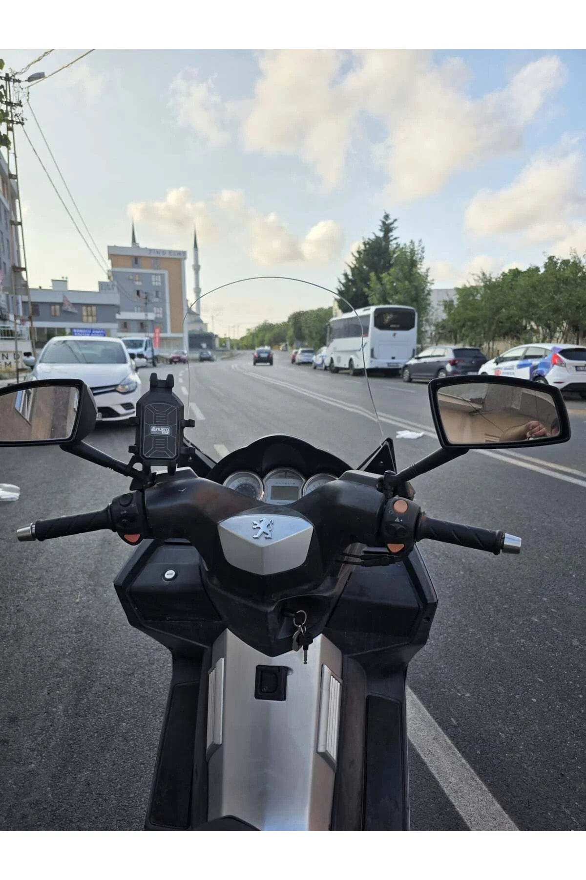 Peugeot Satelis 125 Ön Cam 2006-2014 Model 63cm Şeffaf Renkli 4mm - Görsel 4