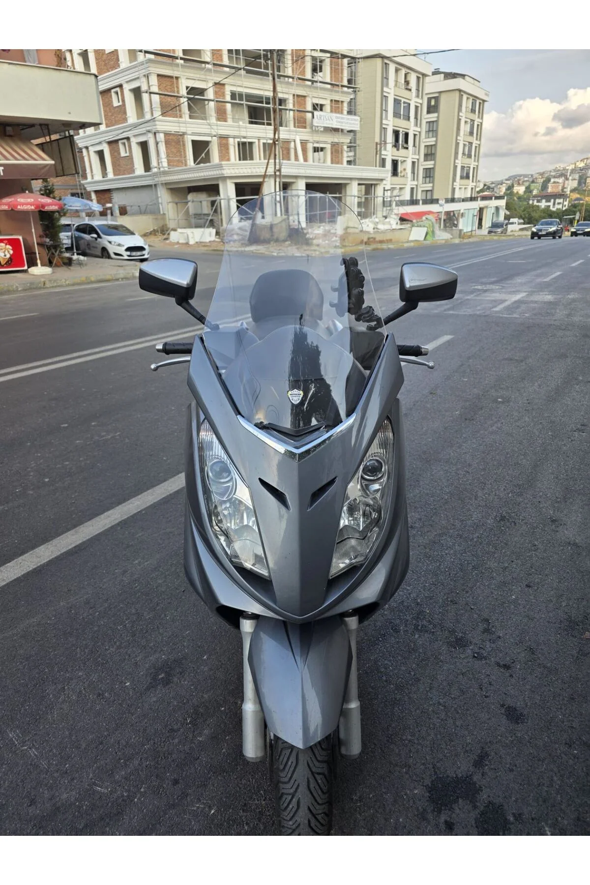 Peugeot Satelis 125 Ön Cam 2006-2014 Model 63cm Şeffaf Renkli 4mm - Görsel 6