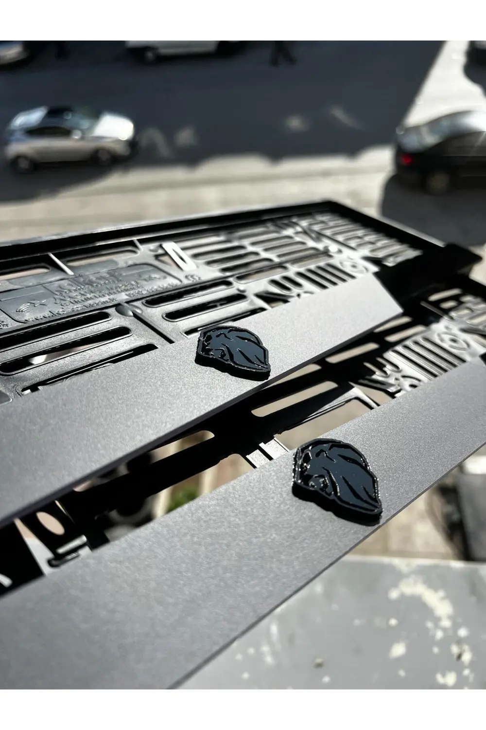 PEUGEOT YENİ LOGO Mat Pleksi Plakalık Uyumlu
