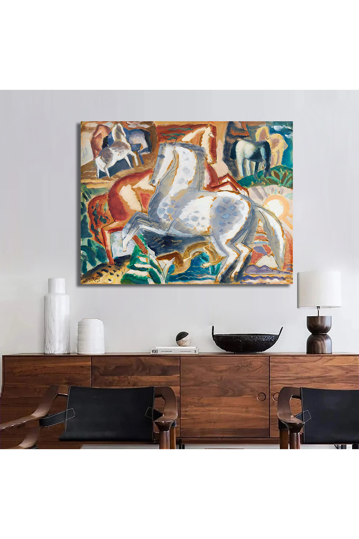 Korkmazkanvas Peyzaj Tabloları Leo Gestal Tarafından Yapılmıştır. Kanvas Tablo