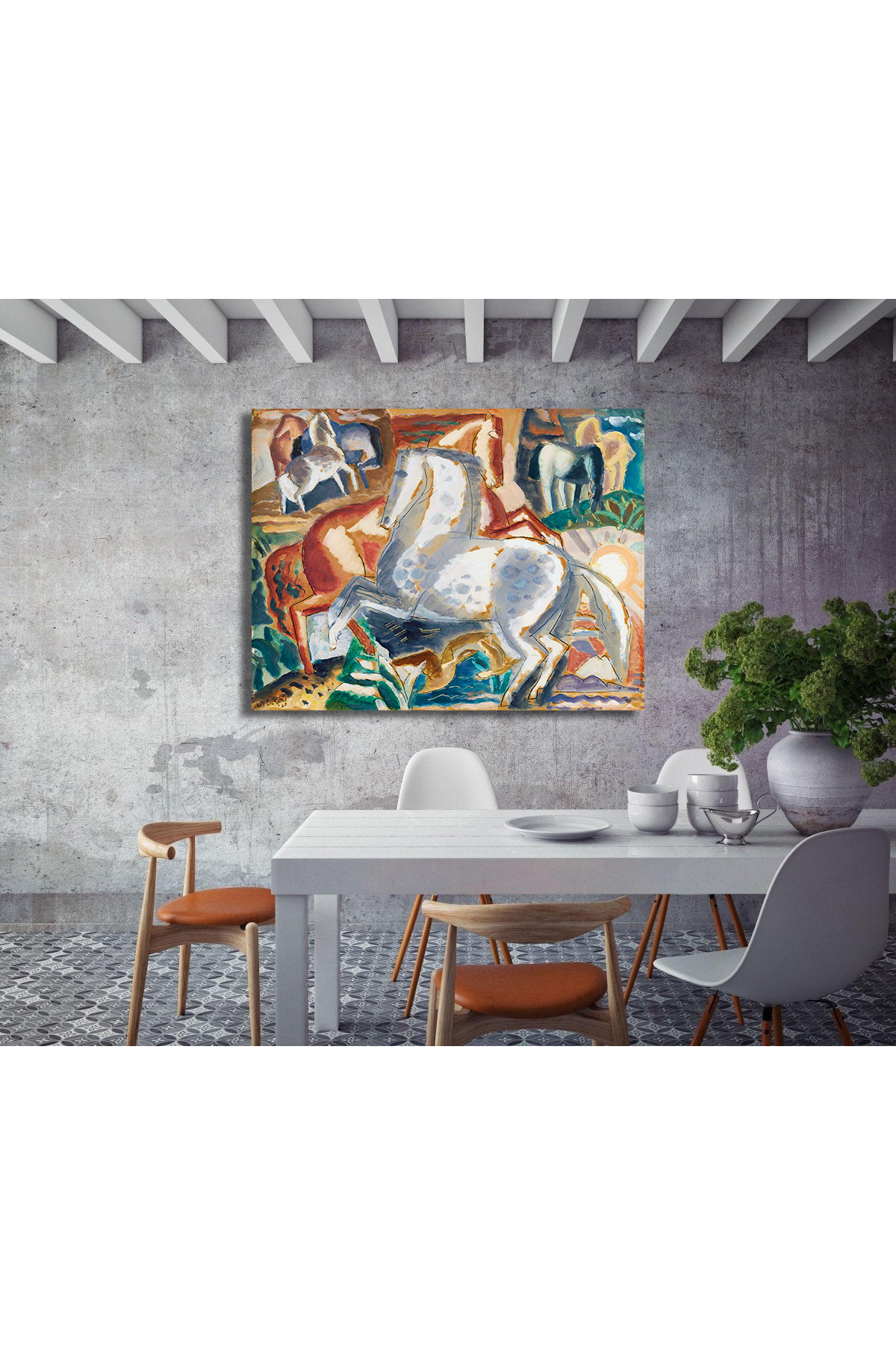 Korkmazkanvas Peyzaj Tabloları Leo Gestal Tarafından Yapılmıştır. Kanvas Tablo