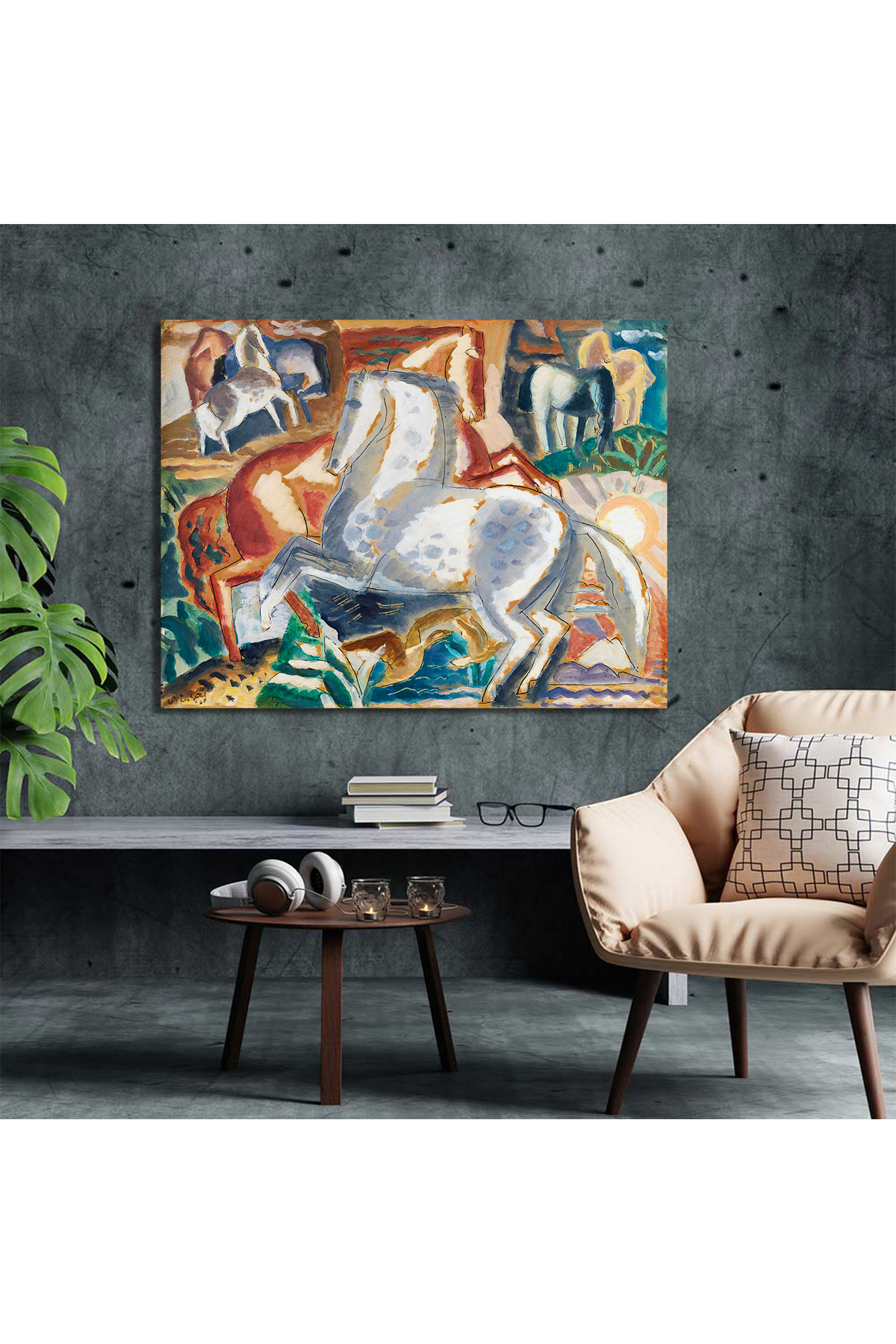 Korkmazkanvas Peyzaj Tabloları Leo Gestal Tarafından Yapılmıştır. Kanvas Tablo