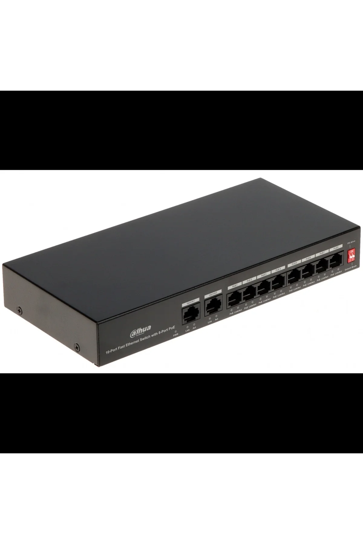 Pfs3010-8et-65, 8 Port, Megabit, Poe 65w, 2 Port Uplink, Yönetile
