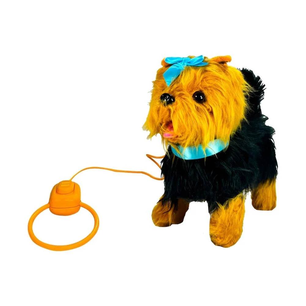 PFT-B267 PELUŞ TASMALI YÜRÜYEN KÖPEK MAVİ Fiyatı, Yorumları ve Özellikleri