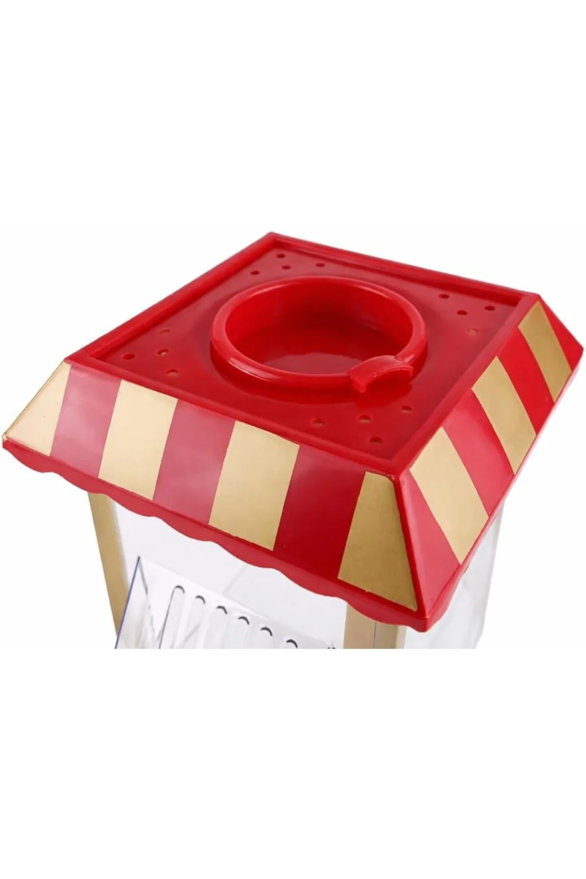 PG-618 Retro Popcorn Mısır Patlatma Makinesi 1200W Kırmızı 39 x 1