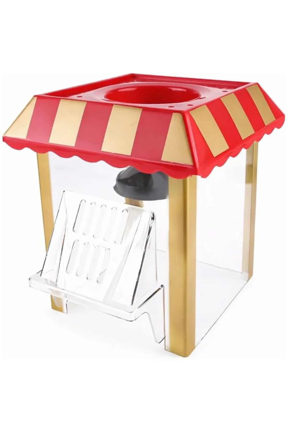 PG-618 Retro Popcorn Mısır Patlatma Makinesi 1200W Kırmızı 39 x 1