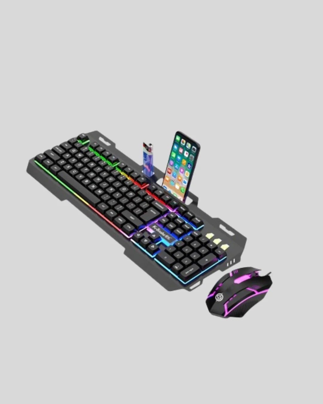PG8018 LED Aydınlatmalı Mekanik Klavye Mouse – Oyunlarda Üstün Performans