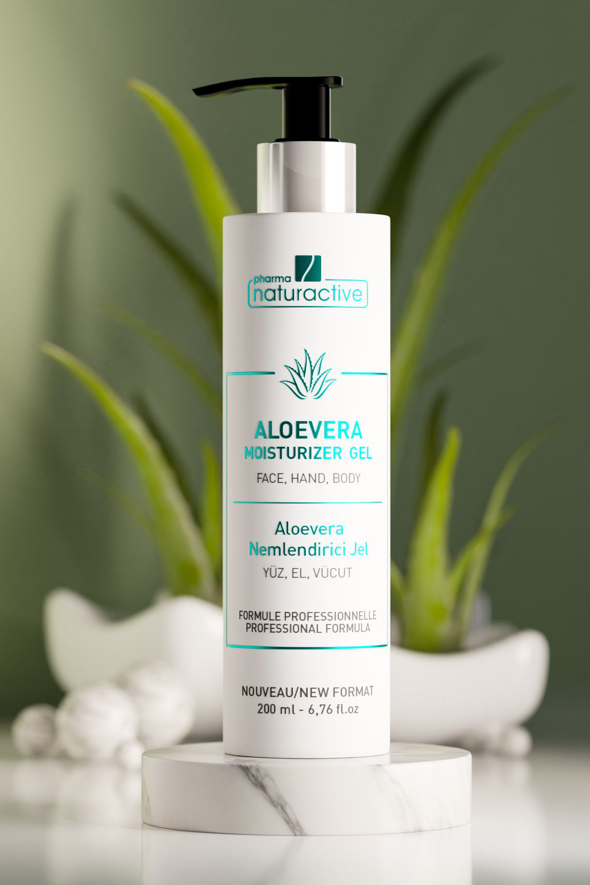 Pharmanaturactive Pharma Naturactive Aloevera Nemlendirici Jel, 200 Ml